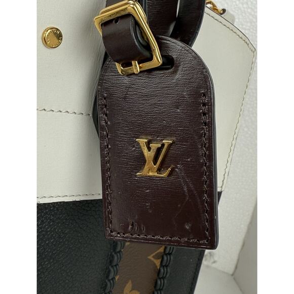 Louis Vuitton City Steamer Mm Monogram Black & White Shoulder Bag L3 - Picture 12 of 16